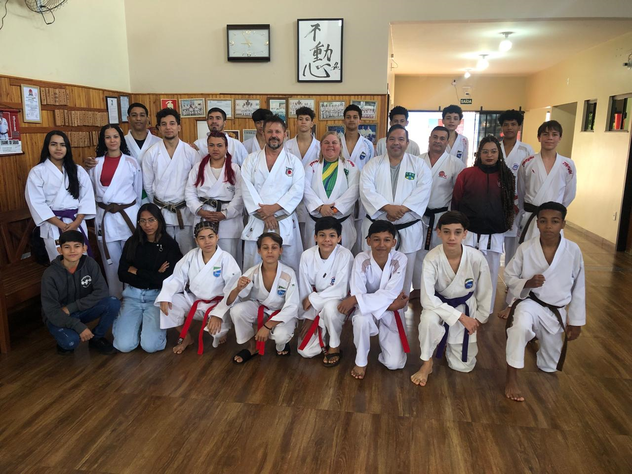 Equipe Shobukan participa de Curso para Credenciamento de Árbitros e Técnicos da FKMS